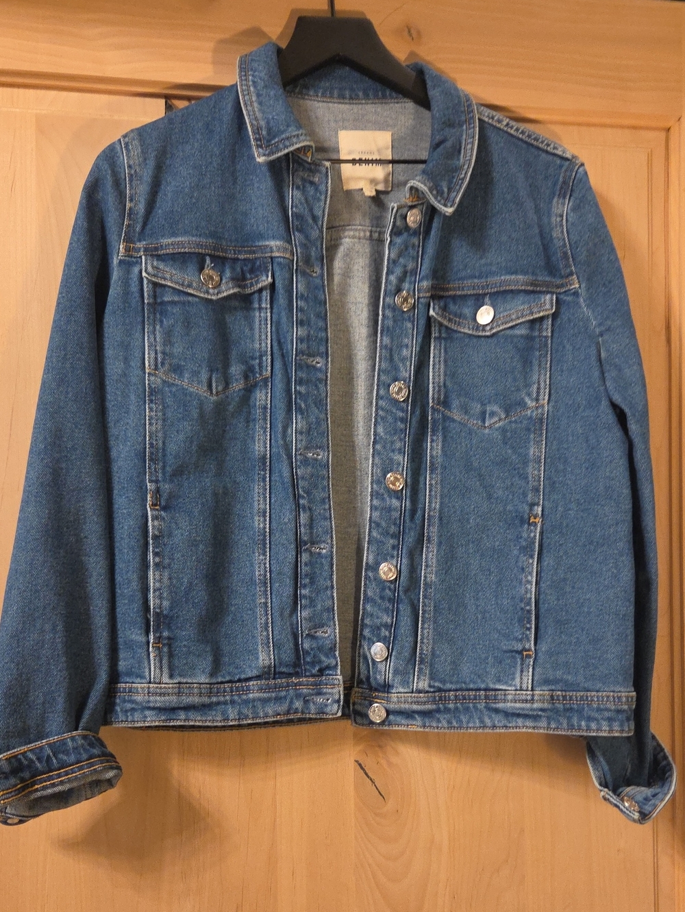 Sezane Wilfrield Jacket Denim - Size M